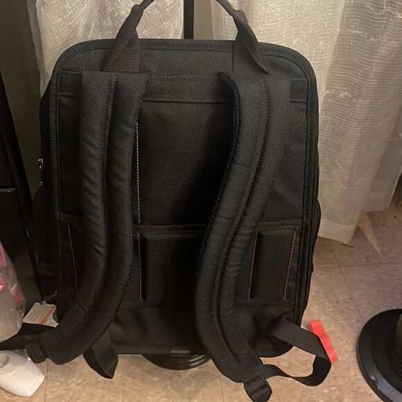 TUMI nickerson TRIPLE POCKET BOOK-BAG WITH EXPANSION black - Picture 10 of 11